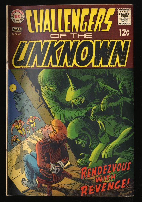 Challengers Of The Unknown #66 VG- 3.5