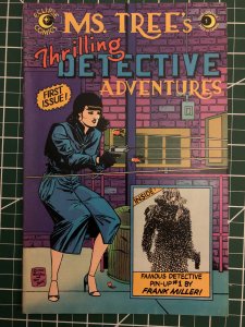 Ms. Tree's Thrilling Dectective Adventures #1 Frank Miller writing and art