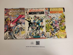 3 Strikeforce Morituri Marvel Comic Books #4 5 6 21 TJ16