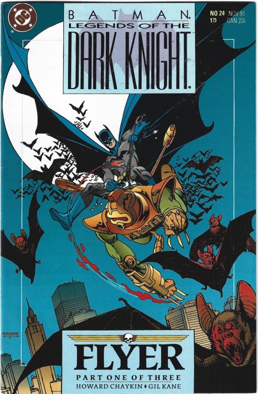 Batman: Legends of the Dark Knight #24 through 26 (1991)