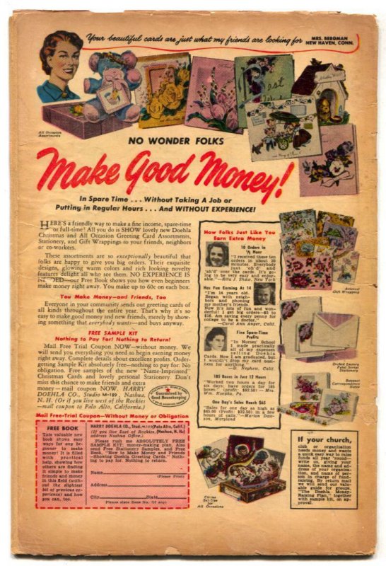 Patsy And Hedy #19 1953- Atlas Humor- Jaffe G