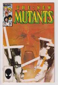 Marvel Comics! New Mutants! Issue 26! 1st appearance of Legion!