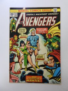 The Avengers #123 (1974) FN+ condition MVS intact