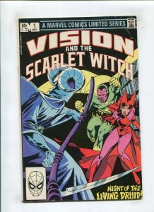 VISION AND THE SCARLET WITCH #1 (6.0) *FISHERMAN* NIGHT OF THE LIVING DRUID 1982