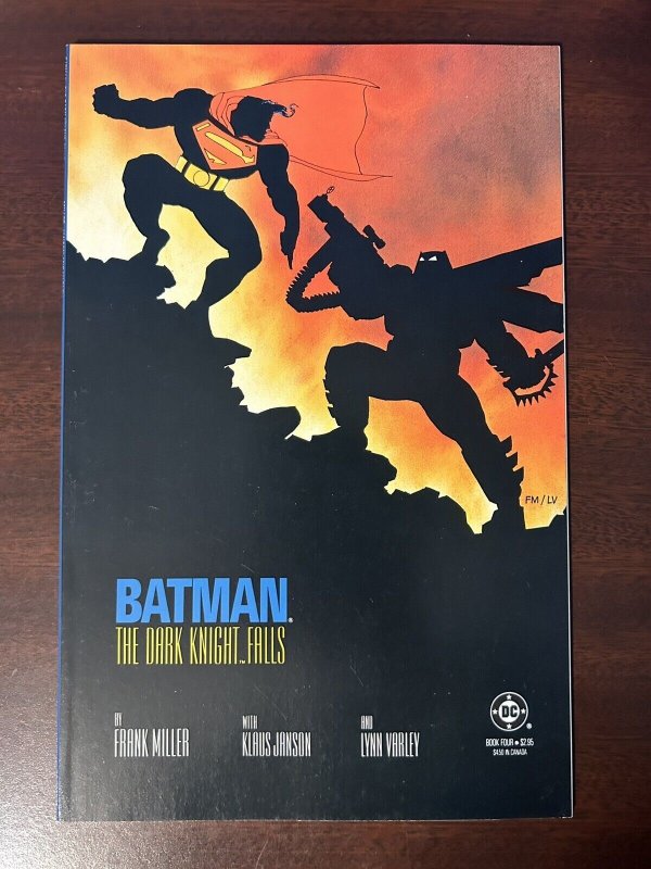 Batman: The Dark Knight Returns #1-4 DC Comics 1986 1st Prints - Complete Series 