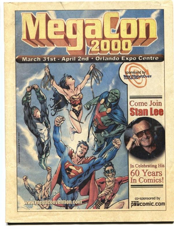 MegaCon Orlando Program Book 2000-Stan Lee-Convention info