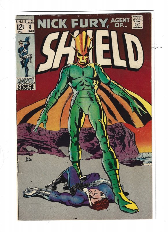 Nick Fury, Agent of SHIELD #8 (1969) b3