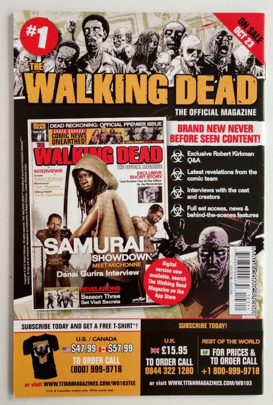 The Walking Dead #103 (NM-, 2012)