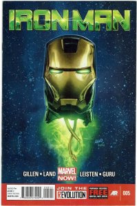 Iron Man #5 (2013 v5) Iron Man Armor Model 45 NM