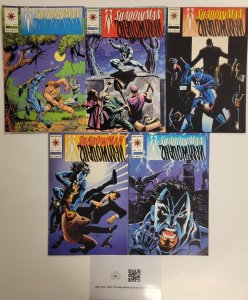 5 Shadowman Valiant Comic Books #6 7 8 9 11 15 TJ1