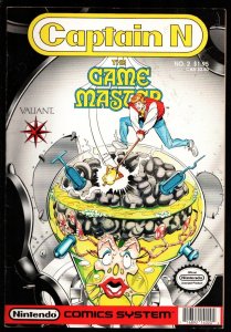 Captain N: The Game Master #2  1990 - Valiant  -VF - Comic Book