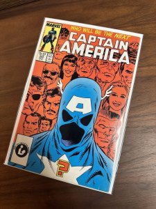 Captain America #333 VF- 1st John Walker as Captain America(Marvel 1987)