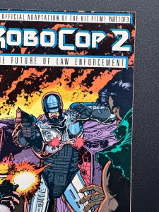 RoboCop 2 #1 Newsstand (1990) Jim Lee & Joe Chiodo Art - FN/VF