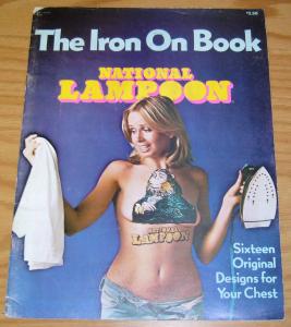 National Lampoon: the Iron On Book #1 VG sixtreen original designs 1976 rare