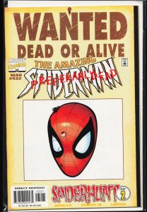 The Sensational Spider-Man #25 Direct Edition - Wanted Variant (1998) Spide...