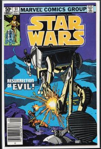 Star Wars #51 Newsstand Edition (1981) Star Wars