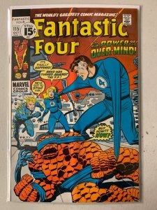 Fantastic Four #115 Over-Mind origin, The Eternals 5.0 (1971)