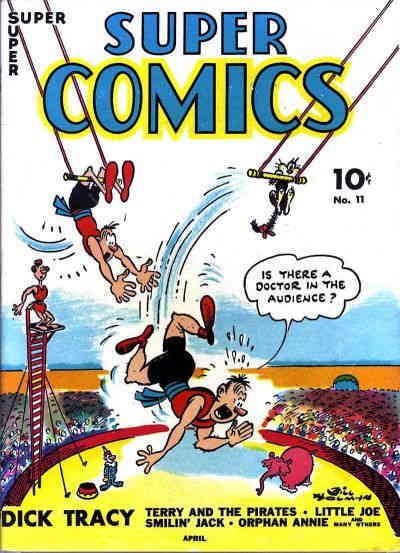 Super Comics #11 POOR ; Dell | low grade comic