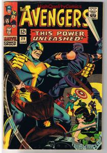 AVENGERS 29, FN+, Captain America, Giant Man, Don Heck, 1963, more in store