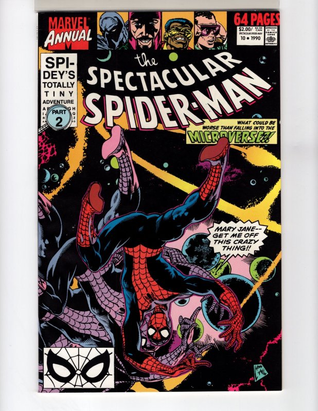 • The Spectacular Spider-Man Annual #10 (1990)   - [472•ECA2]