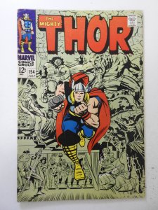 Thor #154 (1968) VG+ Condition