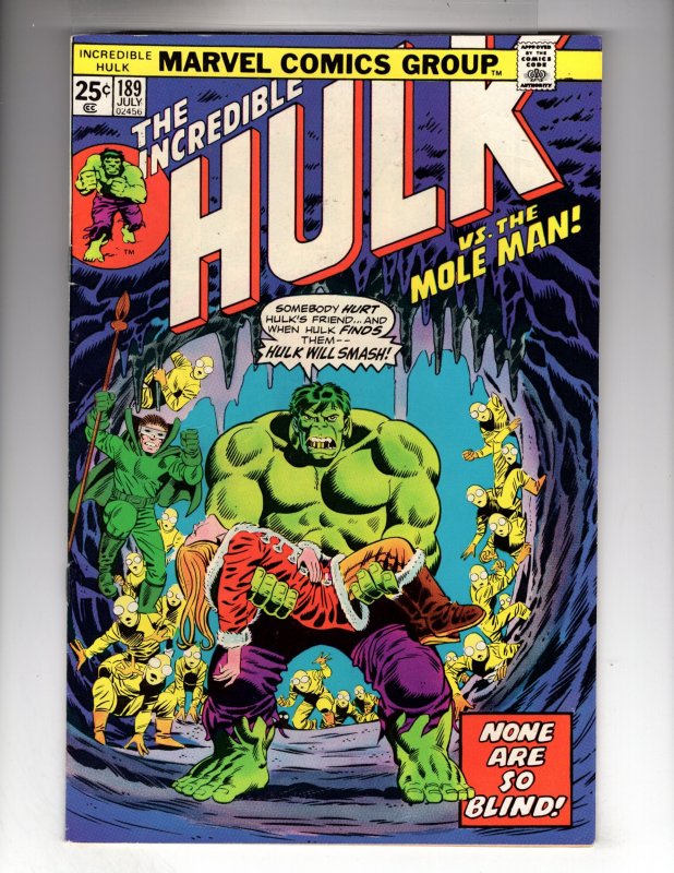 The Incredible Hulk #189 (1975)   / MC#84