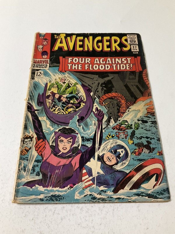 Avengers 27 Gd+ Good+ 2.5 Marvel Comics