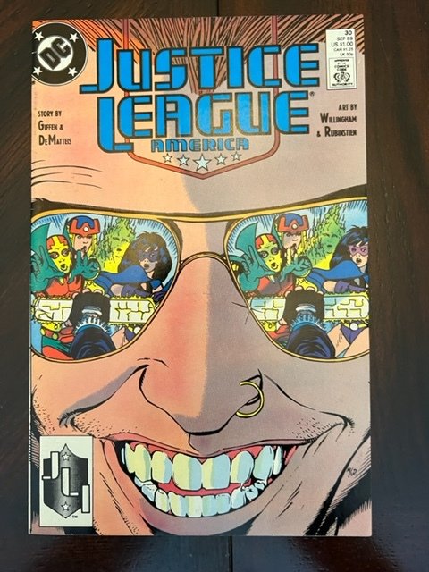 Justice League America #30 (1989) - NM