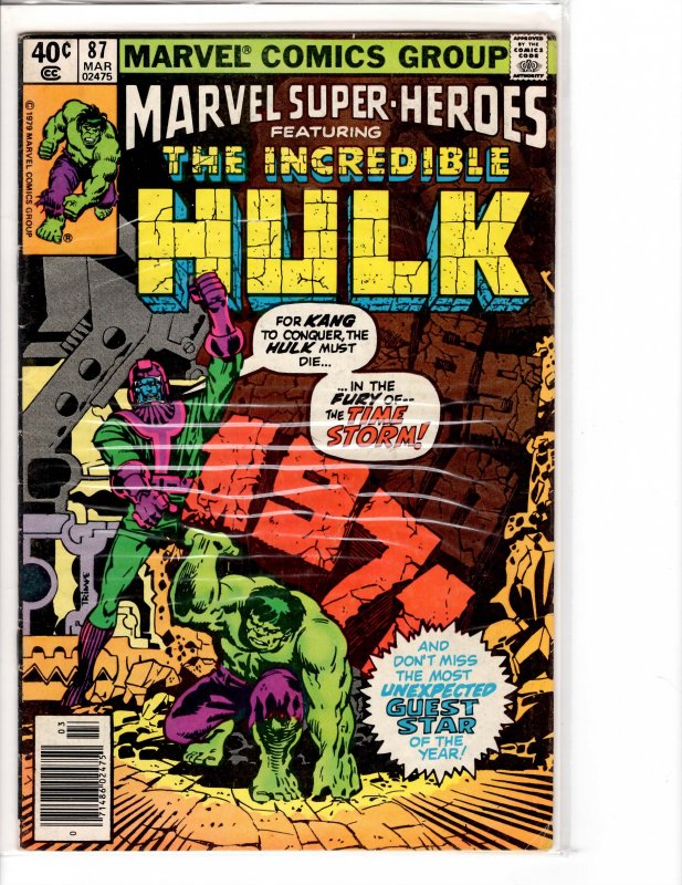 Marvel Super-Heroes (1967) 87 Fine/Very Fine (7.0)