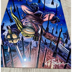TMNT 11x17 Art Print Signed by Kevin Eastman - Jennika