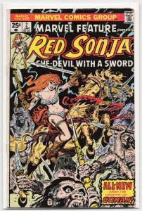 Marvel Feature #2 (1976) Red Sonja