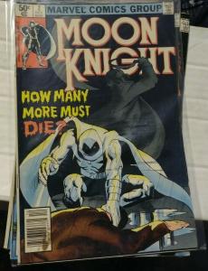  MOON KNIGHT  #2  1980  MARVEL+ MARC SPECTOR  