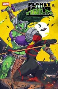 PLANET SHE-HULK #3 JHONY CABALLERO VARIANT Marvel Comic Book 2025