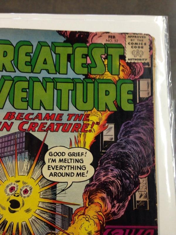 My Greatest Adventure 52 GD/GD+   FEB. 1961