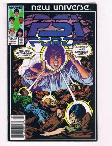 Psi Force #11 VG/FN Marvel New Universe Comic Book DE5