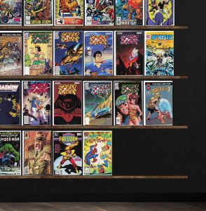 Huge Lot 150+ Comics with Fantastic Four, Ghost Rider, Speed Racer & More!