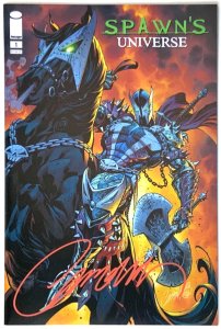 SPAWN's UNIVERSE #1 A B C D: 4 ISSUE SET  J SCOTT CAMPBELL SIGNED & SEALED W/COA