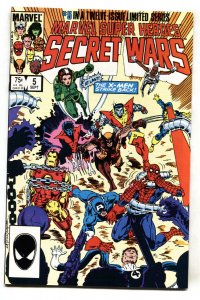 MARVEL SUPER HEROES SECRET WARS #5 -- Copper age -- comic book -- NM-