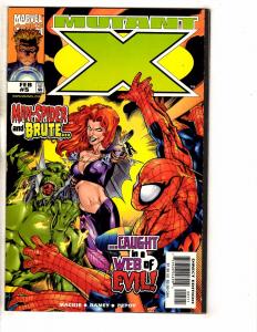 Lot Of 7 Mutant X Marvel Comic Books # 3 4 5 6 9 11 14 X-Men Wolverine J258