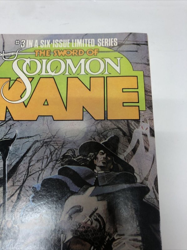 Solomon Kane (1985) # 3 (VF/NM) Canadian Price Variant • CPV • Marvel • Macchio