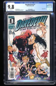 Daredevil (1998) #11 CGC NM/M 9.8 White Pages 1st battle with Echo!