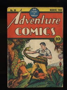 Adventure Comics #36 FA/GD 1.5