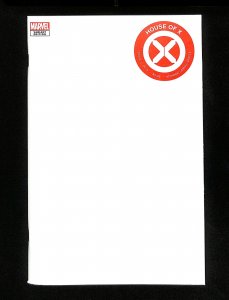 House of X #1 Blank Variant