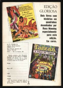 Tarzan #1 1981-Ebal-First issue-ERB-Published in Brazil-Portuguese language-6...