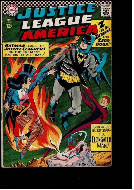 Justice League of America #51 (1967)VG