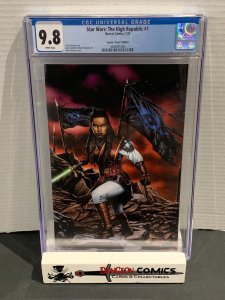 Star Wars: The High Republic # 1 Virgin 1:100 Variant CGC 9.8 Marvel 2023 [GC12]