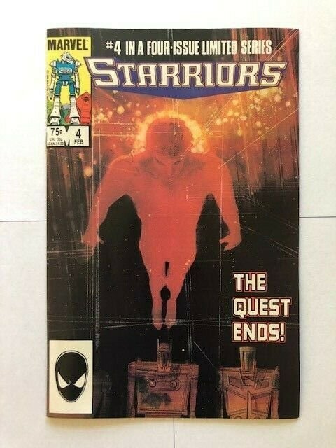 Set of 4-MARVEL STARRIORS #1-#4 Complete Set 1984 VERY FINE+ (PF959)