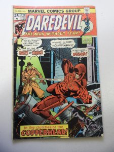 Daredevil #124 (1975) GD condition centerfold detached