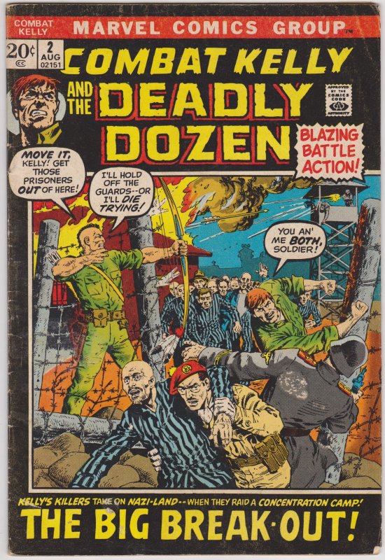 Combat Kelly and the Deadly Dozen #2 (1972)