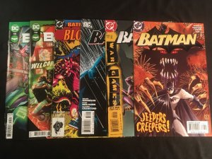 BATMAN #628, 632, 675, Annual #17, Rebirth #113, 115 VFNM Condition